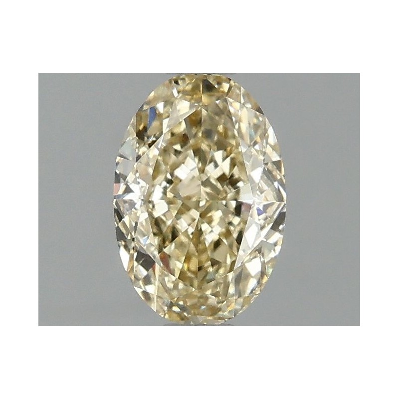 Diament laboratoryjny o barwie fantazyjnej szlif owalny, 1.08ct, VVS2, Fancy Intense Yellow, IGI LG674503463