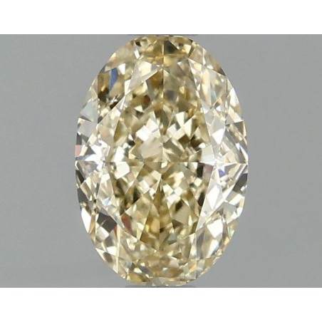 Diament laboratoryjny o barwie fantazyjnej szlif owalny, 1.08ct, VVS2, Fancy Intense Yellow, IGI LG674503463