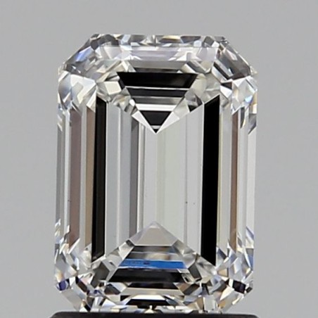 Diament laboratoryjny bezbarwny szlif szmaragdowy, 1.52ct, VVS2, F, IGI LG646458915