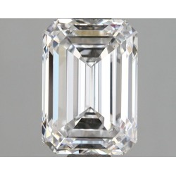 Diament laboratoryjny bezbarwny szlif szmaragdowy, 2.19ct, IF, E, IGI LG715570020
