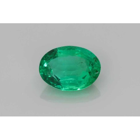 Szmaragd szlif owalny, 1.11 ct, GREEN, GIA 6482434644