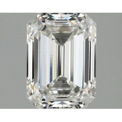 Diament laboratoryjny bezbarwny szlif szmaragdowy, 2.04ct, VVS2, F, IGI LG742513714