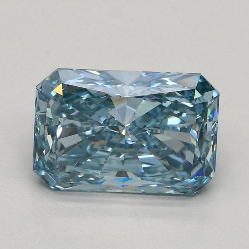 Diament laboratoryjny o barwie fantazyjnej radiant, 1.76ct, VVS2, Fancy Vivid Blue, IGI LG536297307 Diament laboratoryjny o barwie fantazyjnej radiant, 1.76ct, VVS2, Fancy Vivid Blue, IGI LG536297307