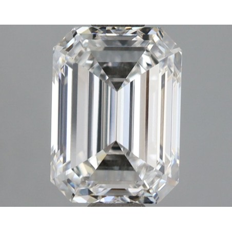 Diament laboratoryjny bezbarwny szlif szmaragdowy, 2.08ct, VVS1, E, IGI LG712535194
