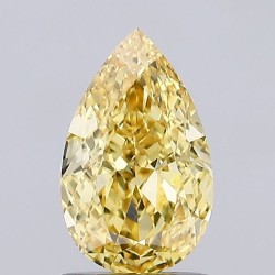 Diament laboratoryjny o barwie fantazyjnej szlif gruszkowy, 1.6ct, VVS2, Fancy Intense Yellow, IGI LG694566438