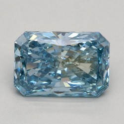 Diament laboratoryjny o barwie fantazyjnej radiant, 1.69ct, VVS2, Fancy Vivid Blue, IGI LG536297318