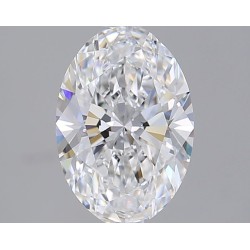 Diament laboratoryjny bezbarwny szlif owalny, 1.58ct, VVS1, D, IGI LG737521807