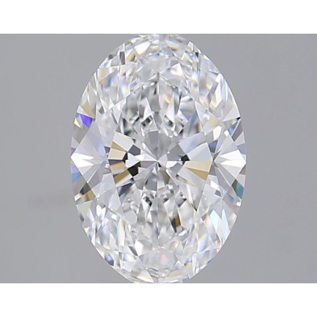 Diament laboratoryjny bezbarwny szlif owalny, 1.58ct, VVS1, D, IGI LG737521807