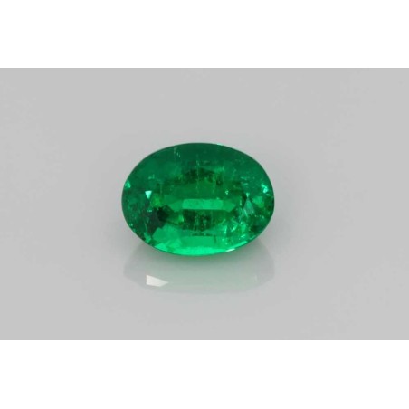 Szmaragd szlif owalny, 0.85 ct, GREEN, GIA 2486434652