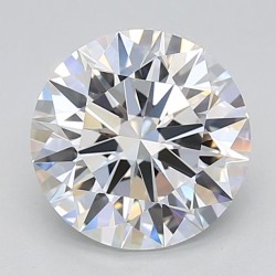 Diament laboratoryjny bezbarwny szlif okrągły, 2.25ct, VVS1, D, IGI LG733516885