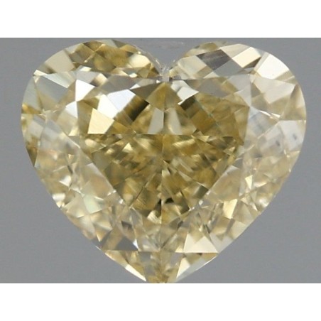 Diament laboratoryjny o barwie fantazyjnej serce, 1.13ct, VVS2, Fancy Yellow, IGI LG738529810