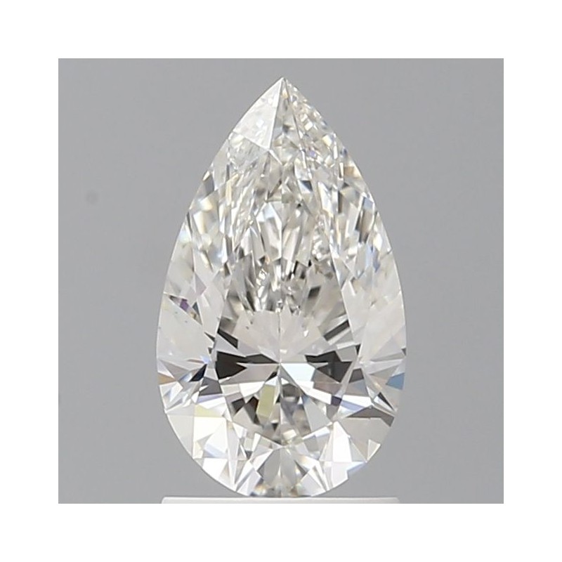 Diament laboratoryjny bezbarwny szlif gruszkowy, 1.52ct, VVS2, F, IGI LG710505157