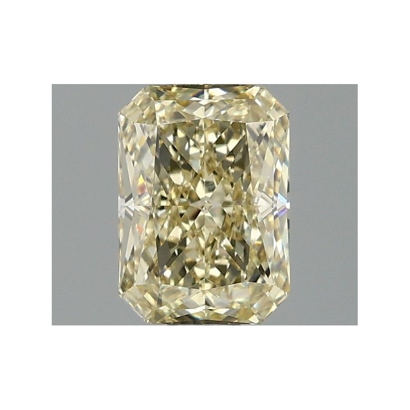 Diament laboratoryjny o barwie fantazyjnej radiant, 1.08ct, VVS2, Fancy Yellow, IGI LG674503510