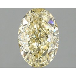 Diament laboratoryjny o barwie fantazyjnej szlif owalny, 1.59ct, VVS2, Fancy Yellow, IGI LG673412343