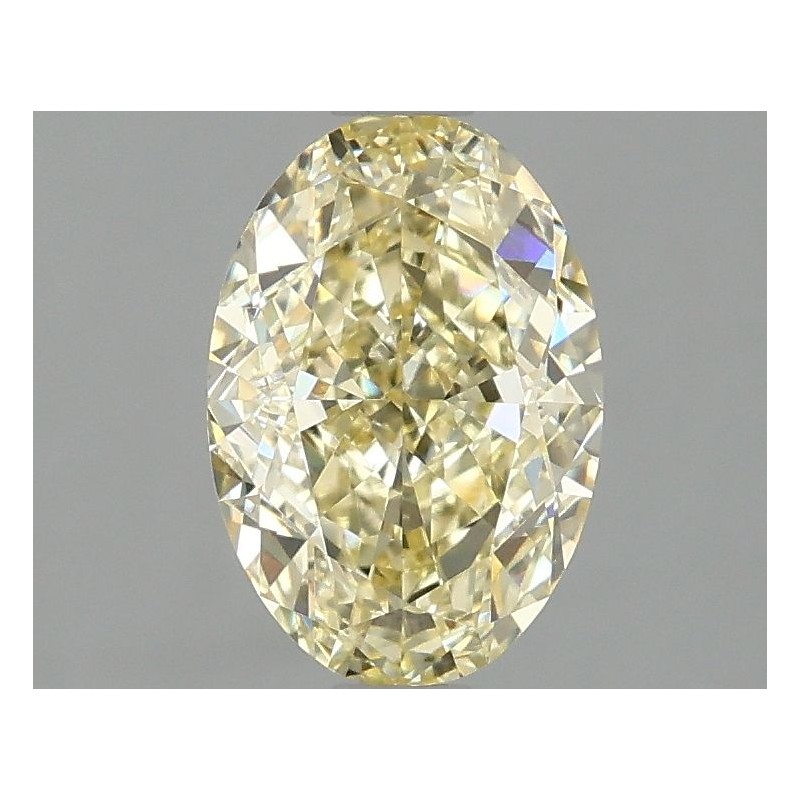 Diament laboratoryjny o barwie fantazyjnej szlif owalny, 1.59ct, VVS2, Fancy Yellow, IGI LG673412343