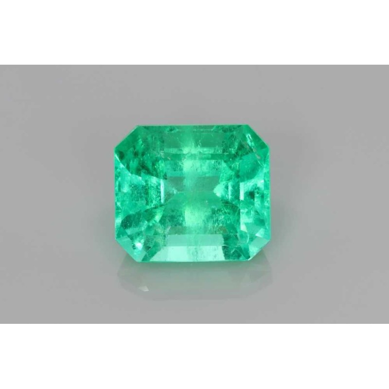 Szmaragd szlif ośmiokątny, 3.83 ct, GREEN, GIA 2486440694