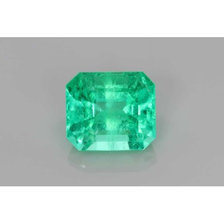 Szmaragd szlif ośmiokątny, 3.83 ct, GREEN, GIA 2486440694