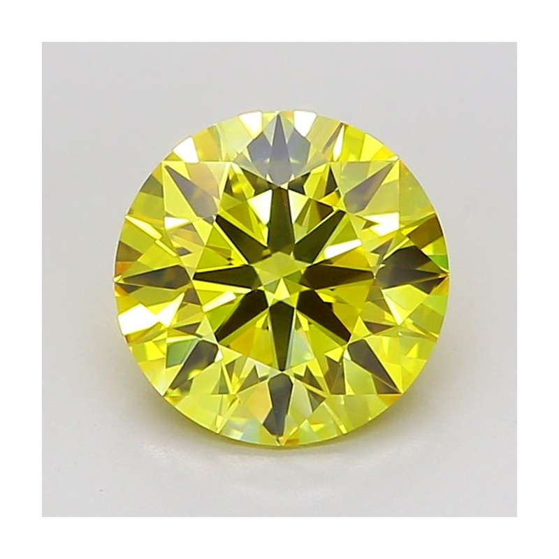 Diament laboratoryjny o barwie fantazyjnej szlif okrągły, 1.51ct, VVS2, Fancy Vivid Yellow, IGI LG737536887 Diament laboratoryjny o barwie fantazyjnej szlif okrągły, 1.51ct, VVS2, Fancy Vivid Yellow, IGI LG737536887