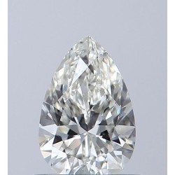 Diament szlif gruszkowy, 0.5ct, VS1, I, GIA 6535660958