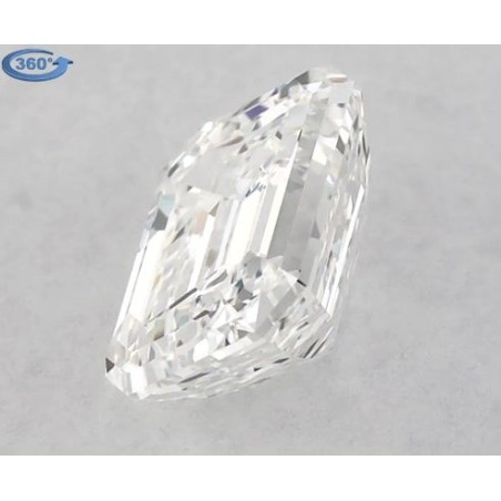 Diament szlif szmaragdowy, 0.9ct, VS1, F, GIA 2306721391