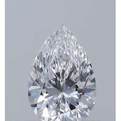 Diament szlif gruszkowy, 0.4ct, VVS2, D, GIA 7538105518