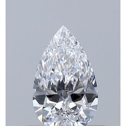 Diament szlif gruszkowy, 0.4ct, VVS2, D, GIA 6521962146