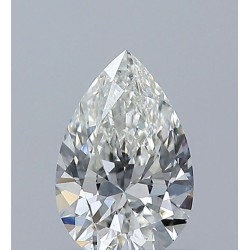 Diament szlif gruszkowy, 0.5ct, SI1, I, GIA 2524990787