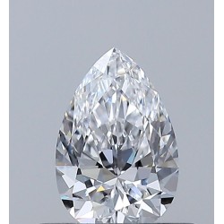 Diament szlif gruszkowy, 0.4ct, VVS2, D, GIA 2527881412