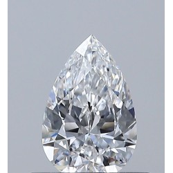 Diament szlif gruszkowy, 0.4ct, VVS2, D, GIA 7521425215