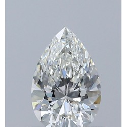 Diament szlif gruszkowy, 0.5ct, VVS2, H, GIA 1538398423