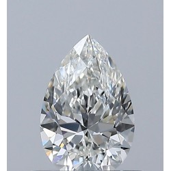 Diament szlif gruszkowy, 0.51ct, VS1, H, GIA 5536081640