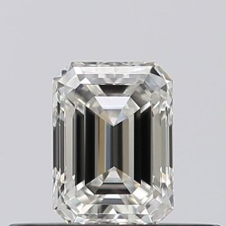 Diament szlif szmaragdowy, 0.33ct, VS2, F, GIA 5516930749