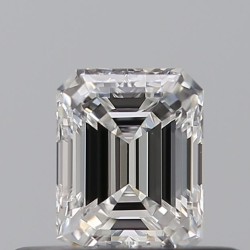 Diament szlif szmaragdowy, 0.34ct, VS1, E, GIA 7518800290