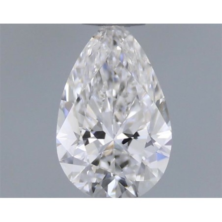 Diament szlif gruszkowy, 0.32ct, VVS1, E, GIA 6502405591