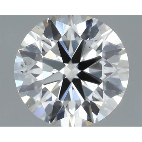Diament szlif okrągły, 0.58ct, SI1, I, IGI 692522809
