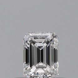 Diament szlif szmaragdowy, 0.33ct, VVS1, D, GIA 5513841068