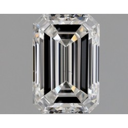 Diament szlif szmaragdowy, 1.0ct, VS2, F, GIA 7532361613