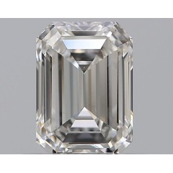Diament szlif szmaragdowy, 0.5ct, VS2, G, GIA 3515811035