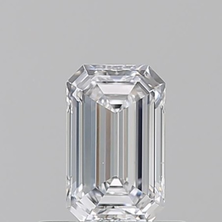 Diament szlif szmaragdowy, 0.52ct, VS2, D, GIA 2527865243