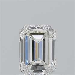 Diament szlif szmaragdowy, 0.8ct, VS1, H, GIA 2526859604