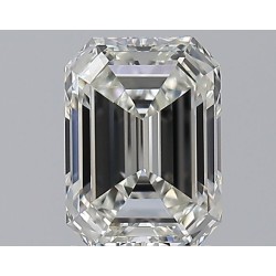 Diament szlif szmaragdowy, 1.51ct, VS2, H, GIA 6512767361