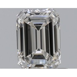 Diament szlif szmaragdowy, 0.48ct, VS1, F, GIA 2517606116