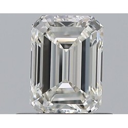 Diament szlif szmaragdowy, 0.7ct, VS1, H, GIA 5523581204