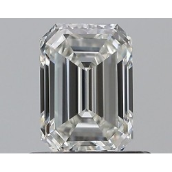 Diament szlif szmaragdowy, 0.7ct, VS1, I, GIA 7523401926
