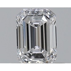 Diament szlif szmaragdowy, 0.46ct, VS1, D, GIA 6522348517