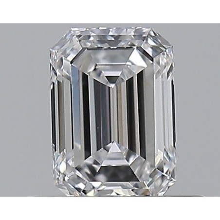 Diament szlif szmaragdowy, 0.46ct, VS1, D, GIA 6522348517