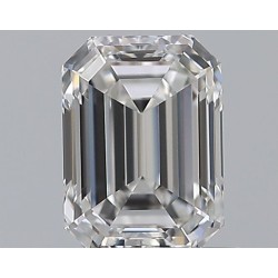 Diament szlif szmaragdowy, 0.71ct, VS2, E, GIA 1525641780