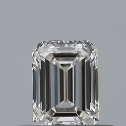 Diament szlif szmaragdowy, 0.3ct, VS2, F, GIA 7531190713