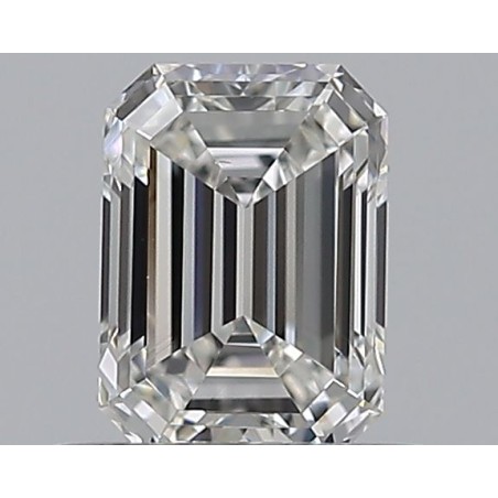 Diament szlif szmaragdowy, 0.5ct, VS2, F, GIA 1529568551