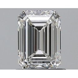 Diament szlif szmaragdowy, 1.03ct, VS1, G, GIA 6525334357